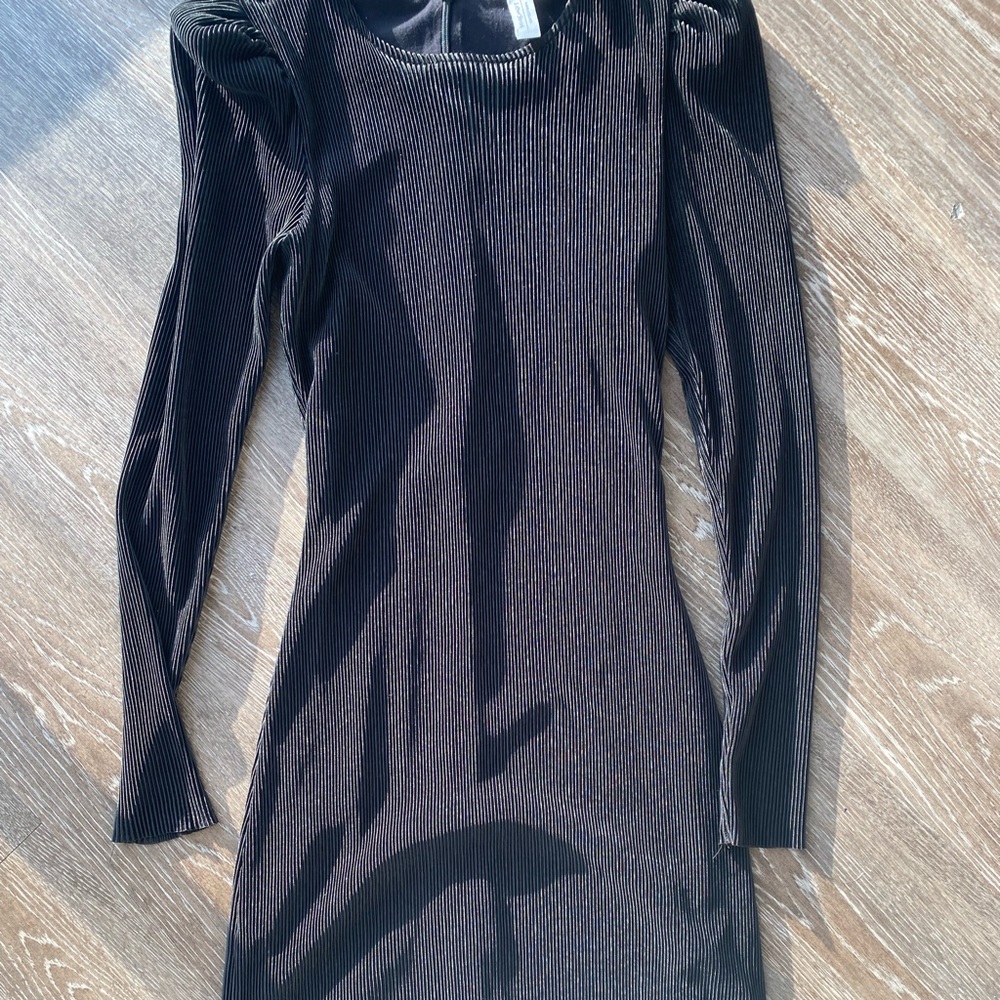 & Other Stories black bodycon dress